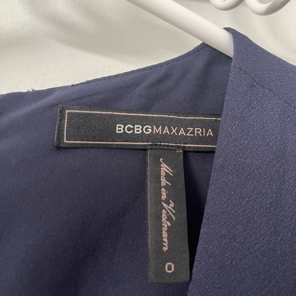BCBG Maxazria navy blue dress - Picture 2 of 3